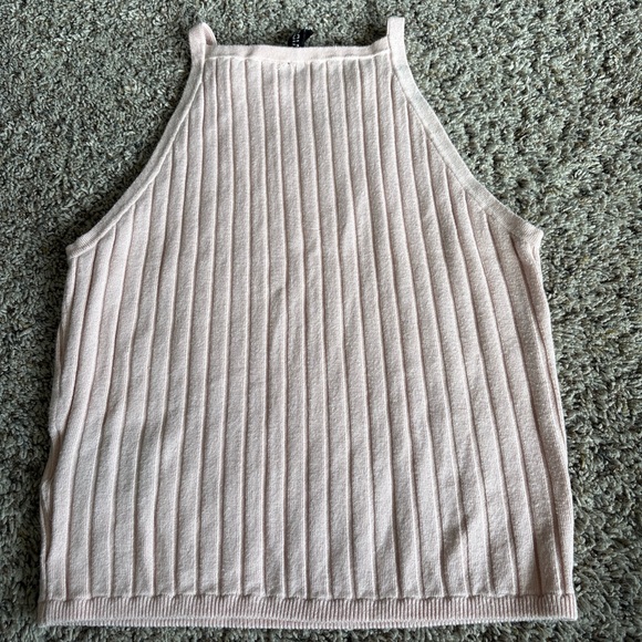 H&M Blush Ribbed Tank Top - Picture 3 of 3